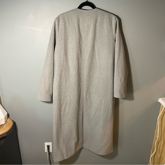 Native Youth Dusk Overcoat Light Grey Size Large - Picture 7 of 9